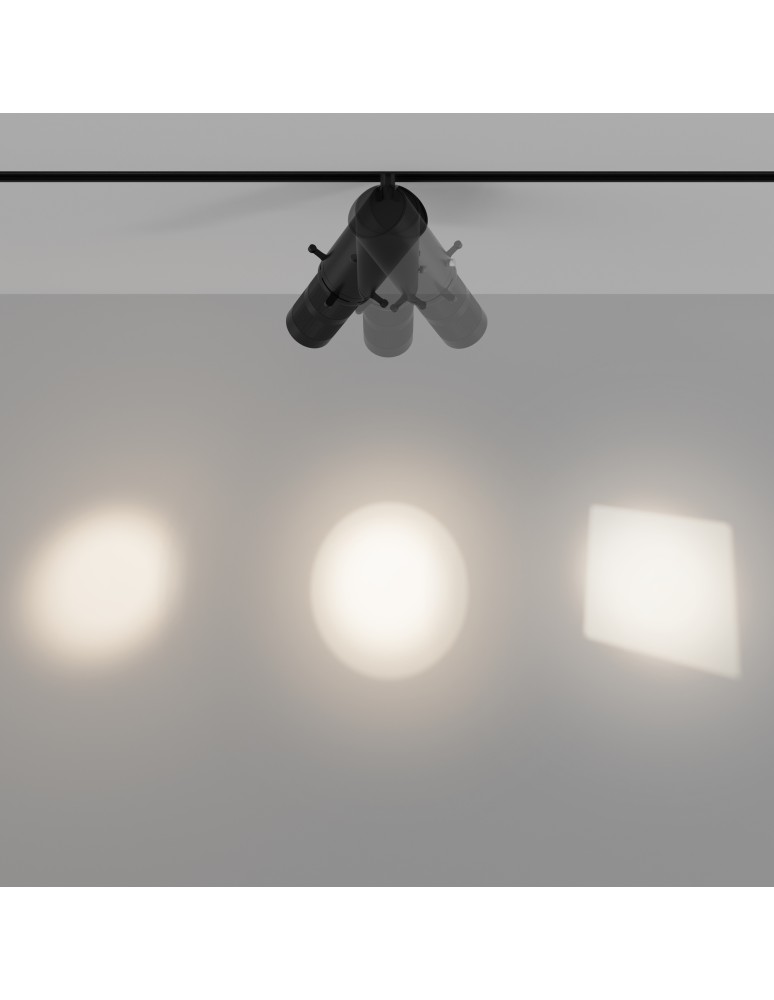 Magnetic rail lamps - Maytoni Gala EXILITY LED Magnetic Rail Lamp 10W 360lm 3000K Black TR108-2-10W3K-B - product kolory-swiatla.pl 3