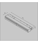 Magnetic rail lamps - Maytoni Parete Magnetic Rail EXILITY LED 12W 474lm 3000K Black TR106-2-12W3K-B Lamp. - product 6