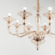 Ideal Lux DANIELI SP8 AMBRA amber chandelier 8xE14 159973