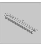 Magnetic rail lamps - Maytoni Parete EXILITY LED 18W 374lm Black TR106-4-18W-DS-B Magnetic Rail Lamp. - product 6