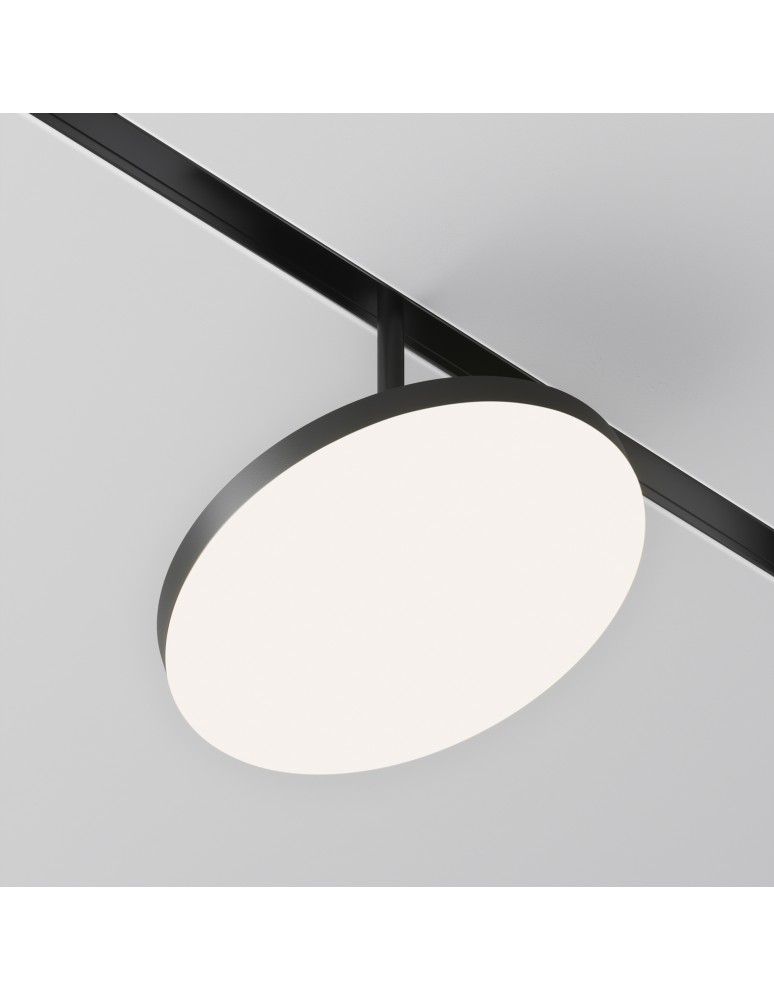 Magnetic rail lamps - Maytoni Plato EXILITY LED 15W 707lm Black TR131-4-15W-DS-B Magnetic Rail Lamp. - product kolory-swiatla.pl 3