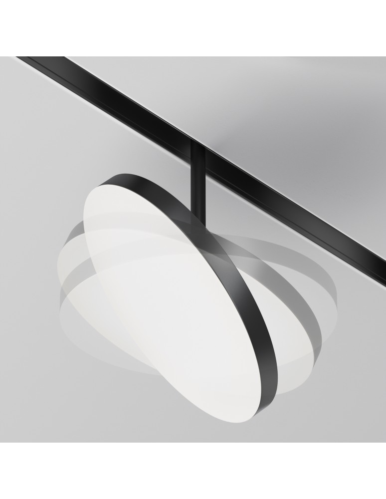 Magnetic rail lamps - Maytoni Plato EXILITY LED 15W 707lm Black TR131-4-15W-DS-B Magnetic Rail Lamp. - product kolory-swiatla.pl 5