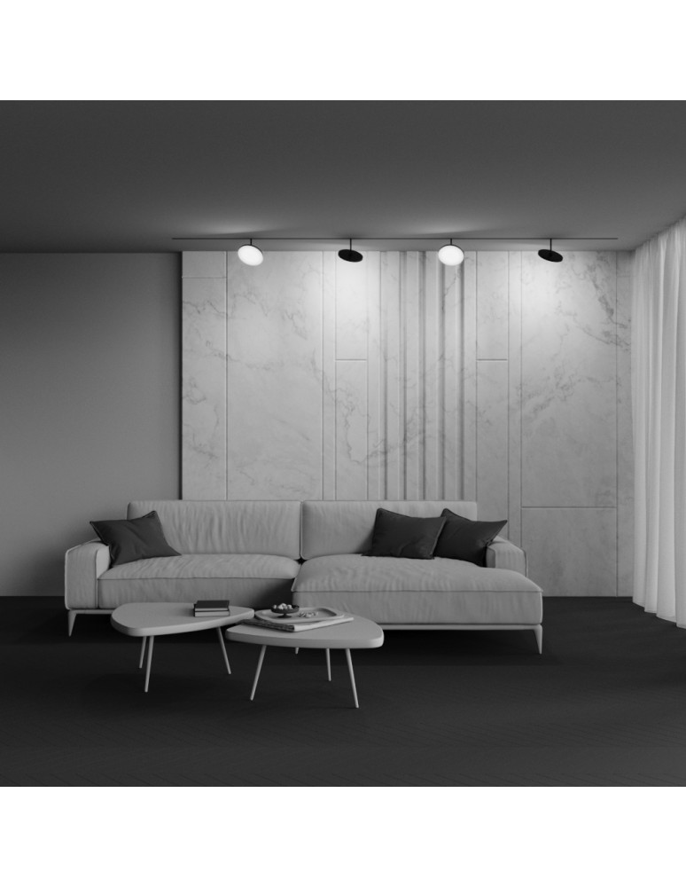 Magnetic rail lamps - Maytoni Plato EXILITY LED 15W 707lm Black TR131-4-15W-DS-B Magnetic Rail Lamp. - product kolory-swiatla.pl 7