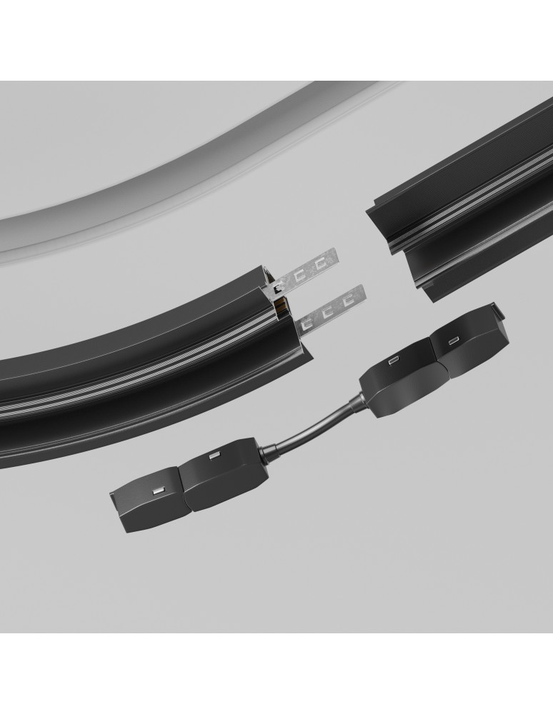 Accessories for magnetic busbars - Maytoni Exility Rail Accessories Black TRA034CS-B-DE - product kolory-swiatla.pl 4