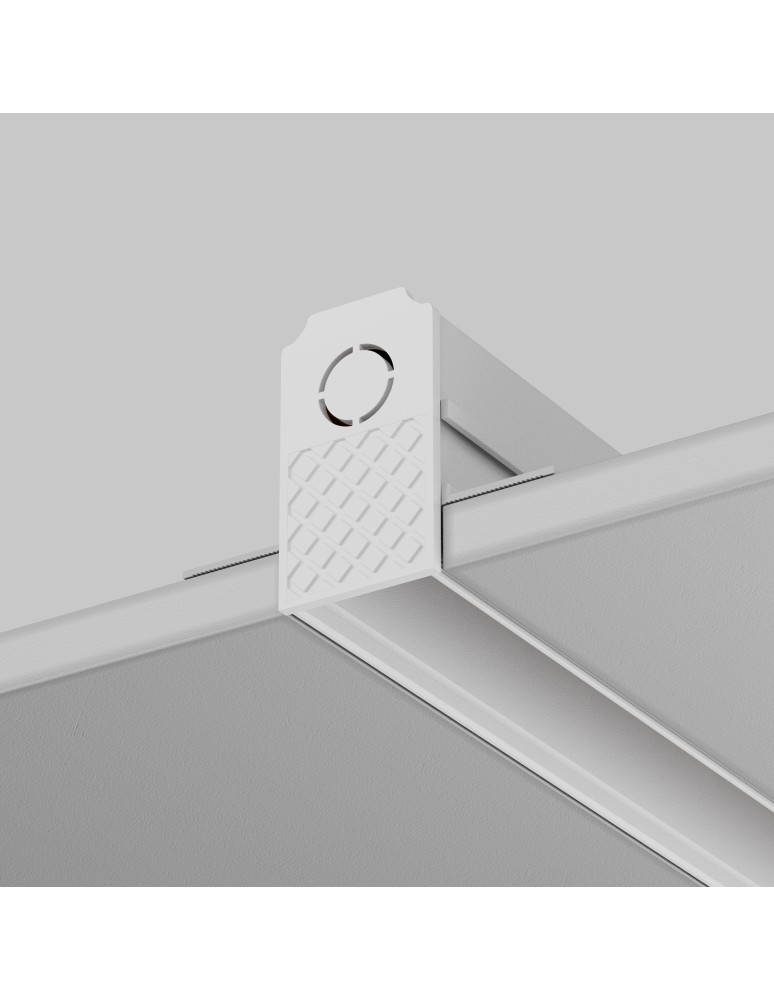 Accessories for magnetic busbars - Maytoni Exility Recessed/Built-in Rail Accessories White TRA034EC-42W - product kolory-swiatla.pl 2
