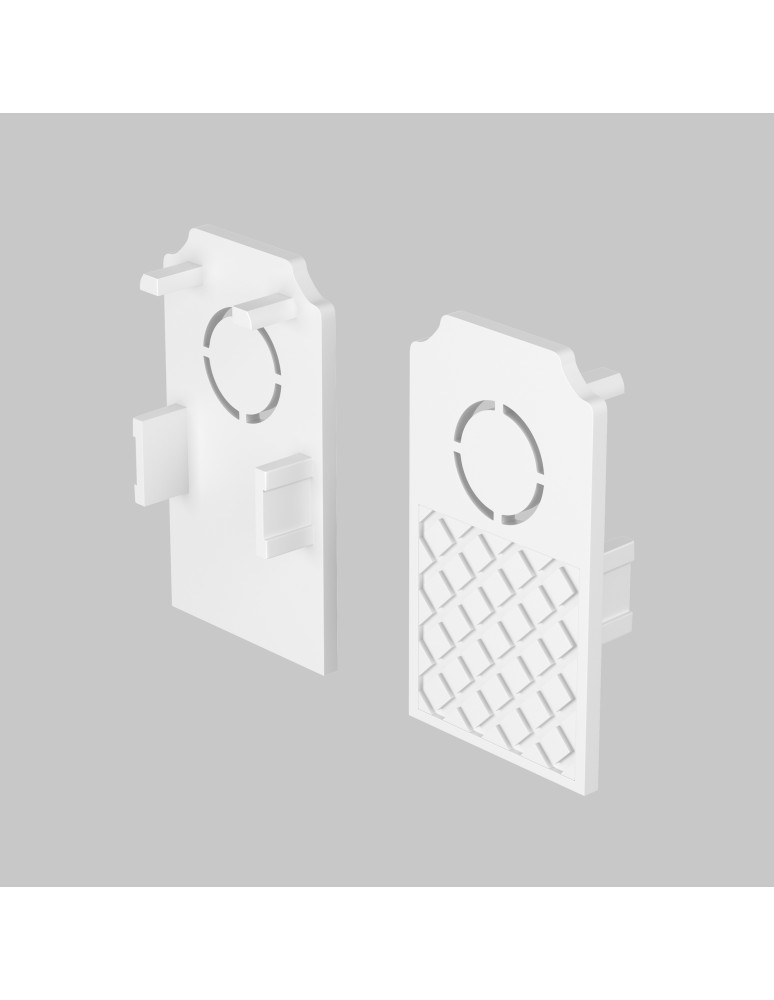 Accessories for magnetic busbars - Maytoni Exility Recessed/Built-in Rail Accessories White TRA034EC-42W - product kolory-swiatla.pl 3