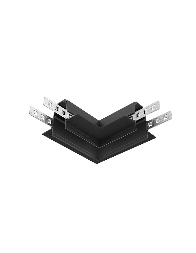 Accessories for magnetic busbars - Maytoni Exility Recessed/Built-in Rail Accessories Black TRACL034-42B-R - product kolory-swiatla.pl 1