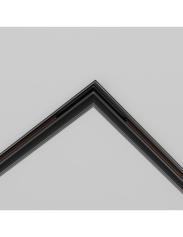 Accessories for magnetic busbars - Maytoni Exility Recessed/Built-in Rail Accessories Black TRACL034-42B-R - product kolory-swiatla.pl 2