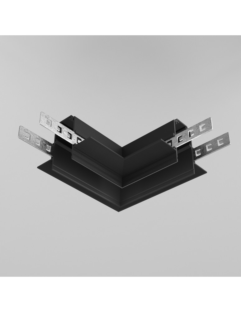 Accessories for magnetic busbars - Maytoni Exility Recessed/Built-in Rail Accessories Black TRACL034-42B-R - product kolory-swiatla.pl 3