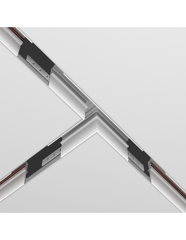Accessories for magnetic busbars - Maytoni Exility Recessed/Built-in Rail Accessories White TRA034CT-42.12W - product kolory-swiatla.pl 4