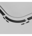 Accessories for magnetic busbars - Maytoni Exility Recessed/Installation Rail Accessories Black TRA044-angle.12B - product 5