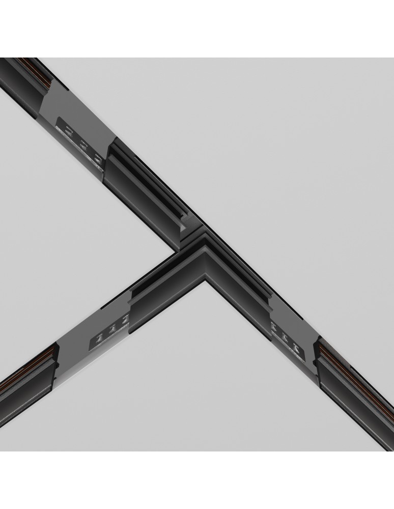Accessories for magnetic busbars - Maytoni Exility Recessed/Installation Rail Accessories Black TRA034CT-42.12B - product kolory-swiatla.pl 4