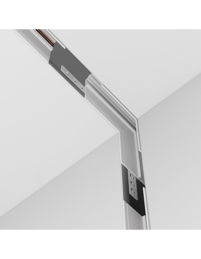 Accessories for magnetic busbars - Maytoni Exility Recessed/Built-in Rail Accessories White TRA034ICL-42.12W - product kolory-swiatla.pl 4