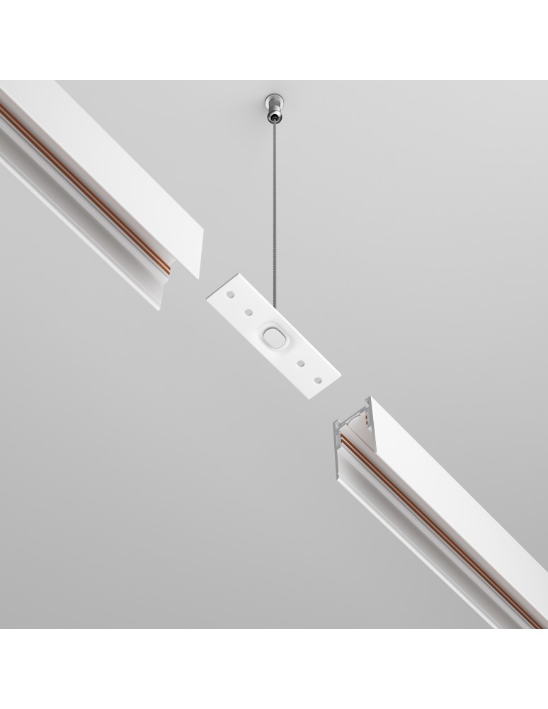 Accessories for magnetic busbars - Maytoni Exility Surface Rail Accessories White TRA034C-21W - product kolory-swiatla.pl 4