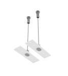 Accessories for magnetic busbars - Maytoni Exility Surface Rail Accessories White TRA034SW-2W - product 1