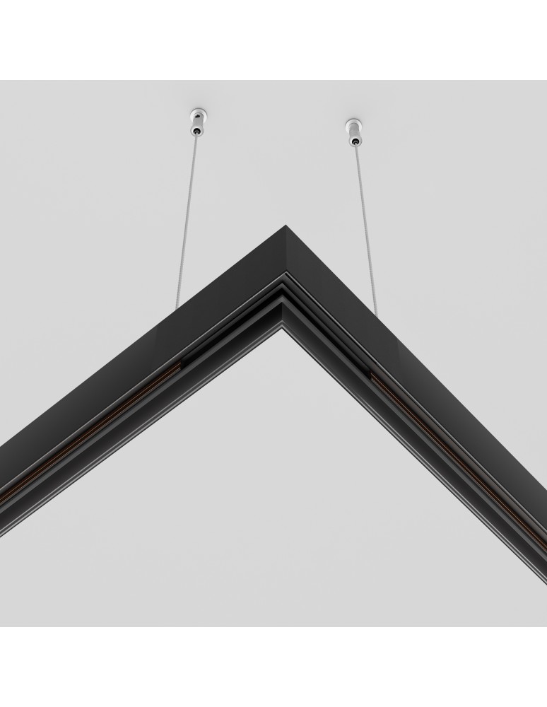 Accessories for magnetic busbars - Maytoni Exility Surface Rail Accessories Black TRA034HCL-41B - product kolory-swiatla.pl 2