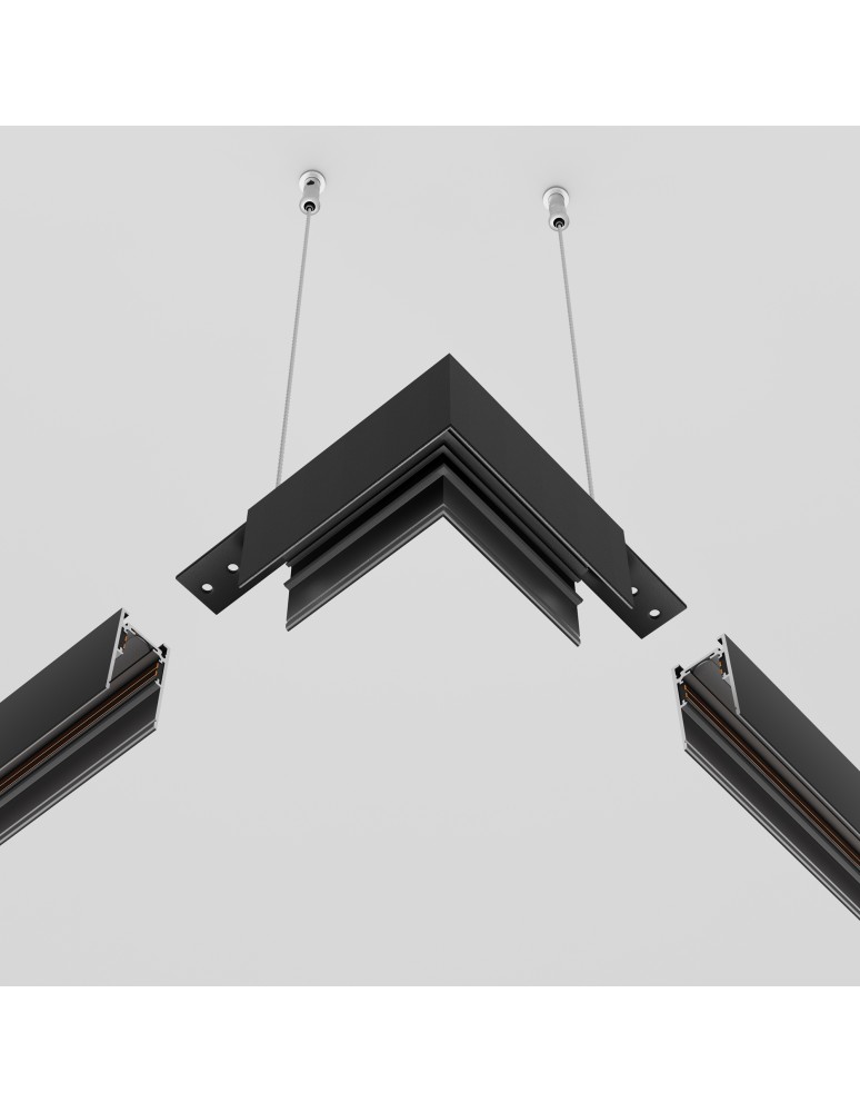 Accessories for magnetic busbars - Maytoni Exility Surface Rail Accessories Black TRA034HCL-41B - product kolory-swiatla.pl 4