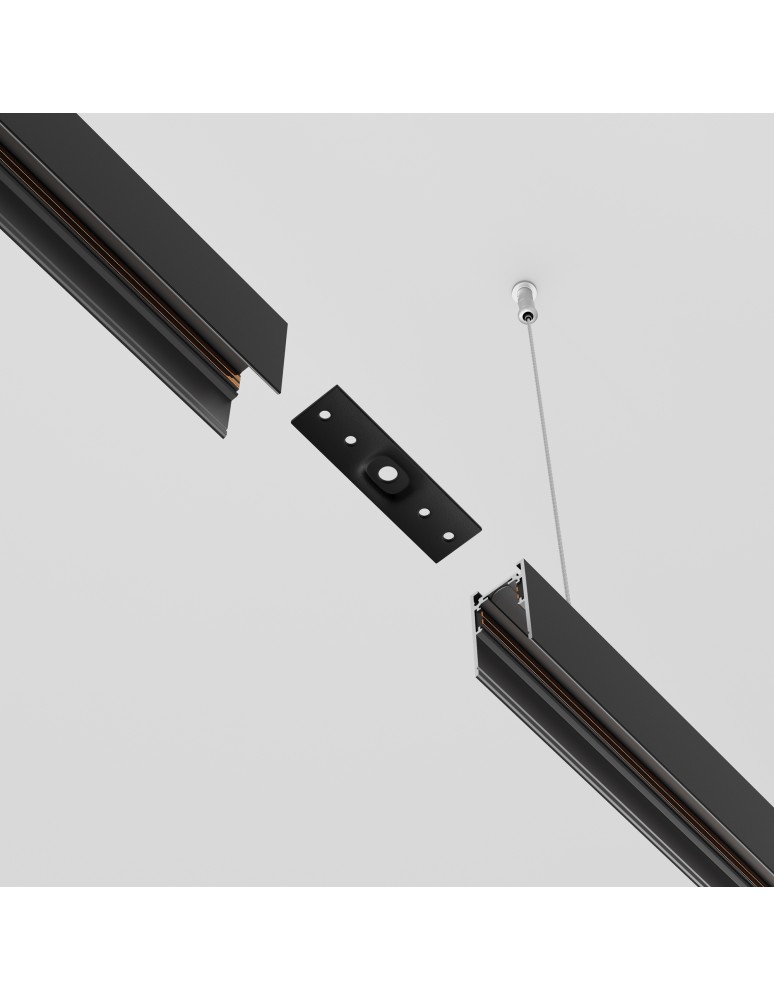 Accessories for magnetic busbars - Maytoni Exility Surface Rail Accessories Black TRA034C-21B - product kolory-swiatla.pl 4