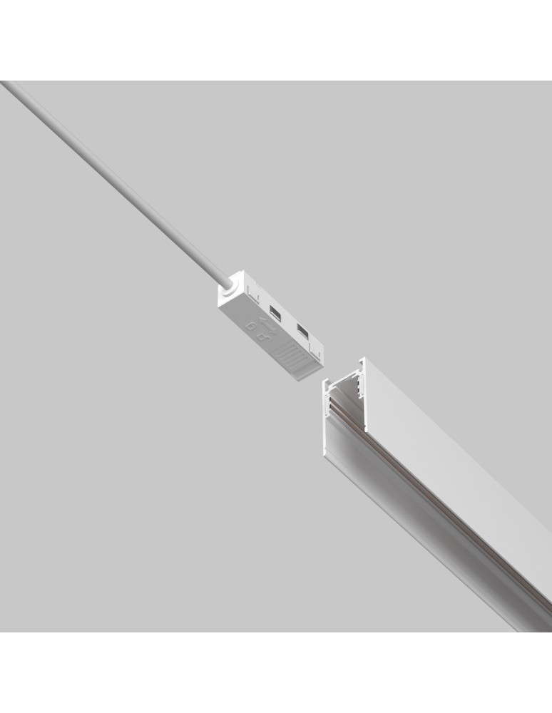 Accessories for magnetic busbars - Maytoni Magnetic Rail Accessories Exility Power Connection White TRA034B-42W-1 - product kolory-swiatla.pl 4