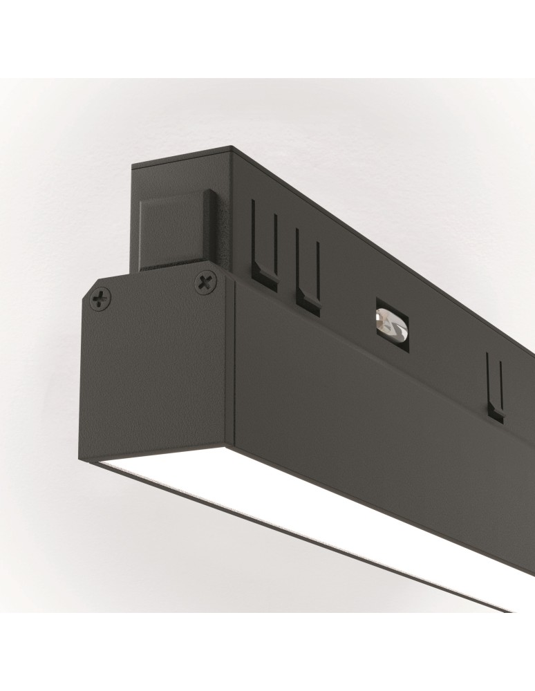 Magnetic rail lamps - Maytoni Basis EXILITY LED Magnetic Rail Lamp 12W 780lm Black TR030-4-12W3K-WW-DS-B - product kolory-swiatla.pl 3
