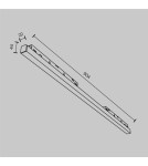 Magnetic rail lamps - Maytoni Basis EXILITY LED 30W 1650lm Black TR030-4-30WTW-DD-B Magnetic Rail Lamp. - product 6