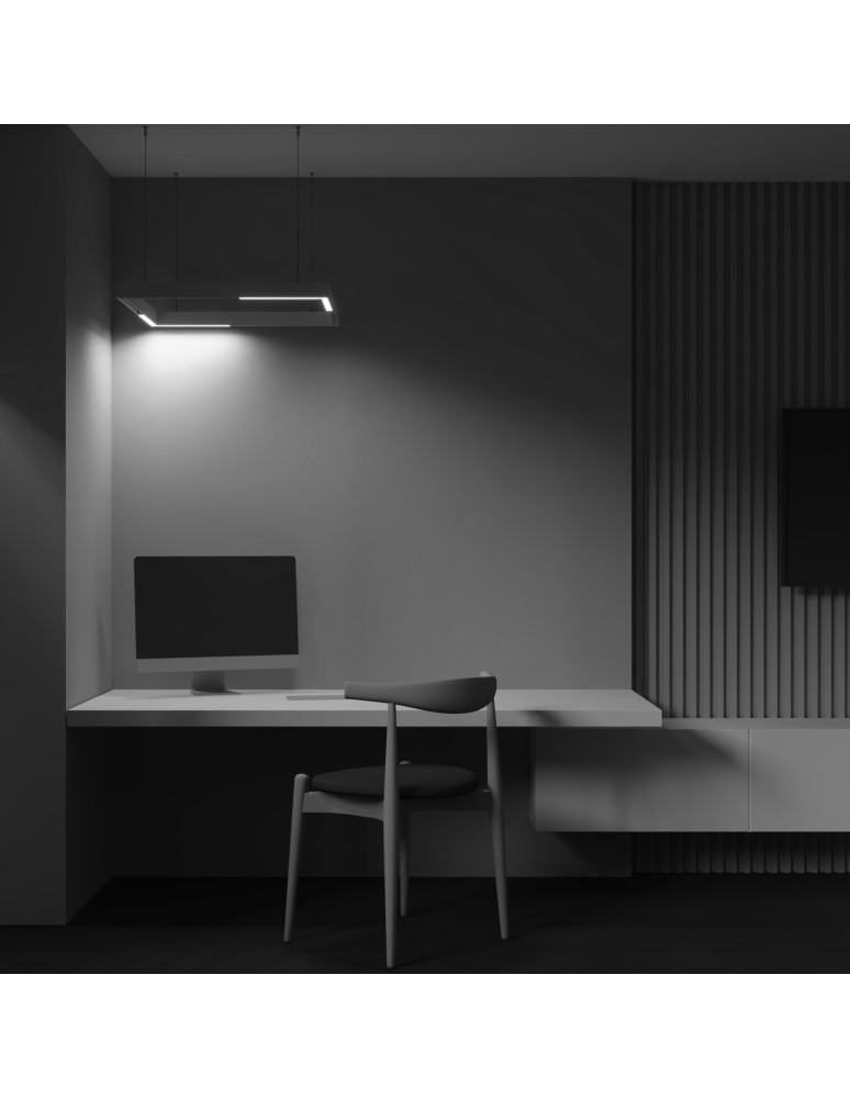 Magnetic rail lamps - Maytoni Basis EXILITY LED 24W 1230lm 3000K Black TR042-2-24W3K-1 Magnetic Rail Lamp. - product kolory-swiatla.pl 4