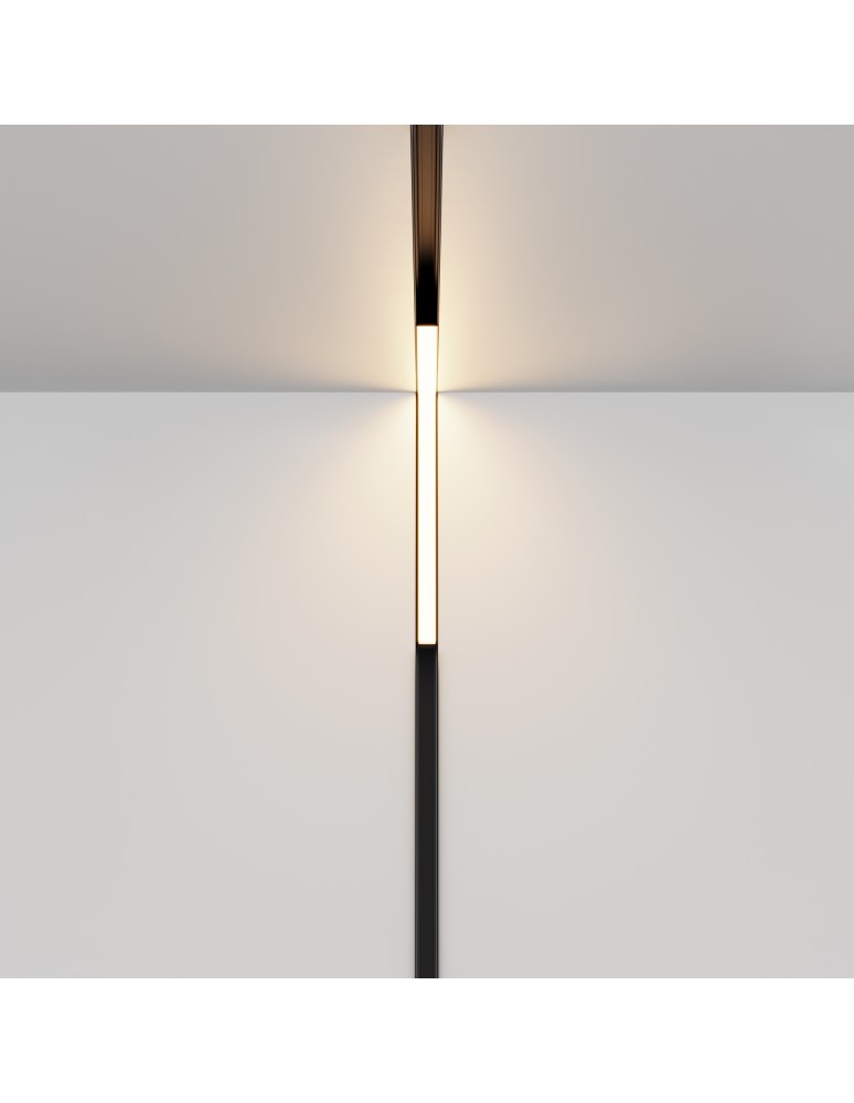 Magnetic rail lamps - Maytoni Basis EXILITY LED 24W 1280lm Black TR102-24W-DS-B-1 Magnetic Rail Lamp. - product kolory-swiatla.pl 3