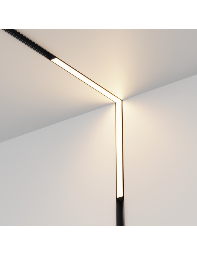 Magnetic rail lamps - Maytoni Basis EXILITY LED 24W 1280lm Black TR102-24W-DS-B-1 Magnetic Rail Lamp. - product kolory-swiatla.pl 4