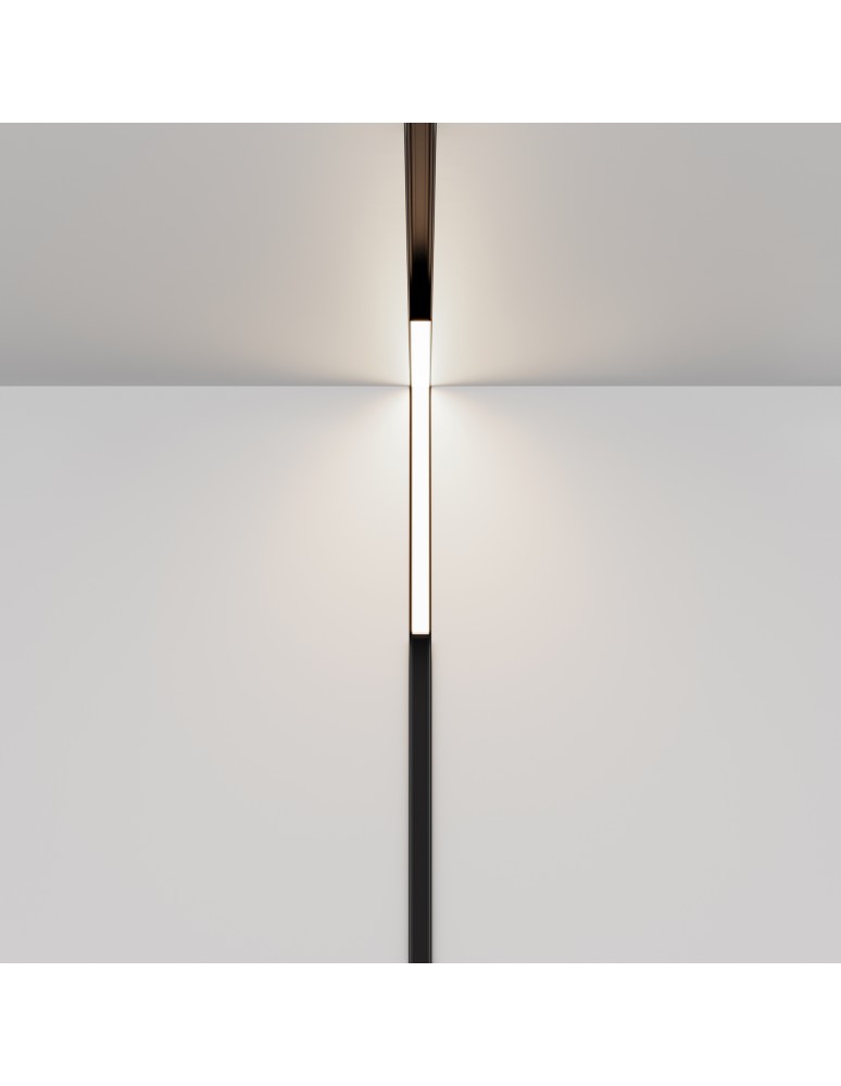 Magnetic rail lamps - Maytoni Basis EXILITY LED 24W 1250lm 4000K Black TR102-24W4K-B-1 Magnetic Rail Lamp. - product kolory-swiatla.pl 3