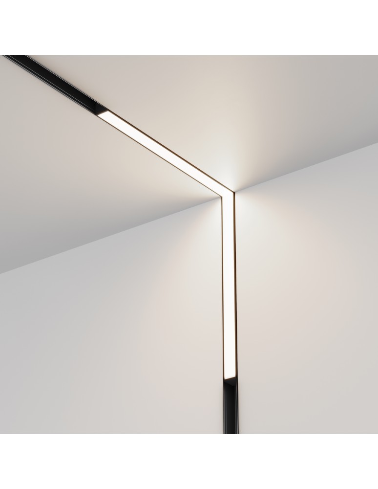 Magnetic rail lamps - Maytoni Basis EXILITY LED 24W 1250lm 4000K Black TR102-24W4K-B-1 Magnetic Rail Lamp. - product kolory-swiatla.pl 4