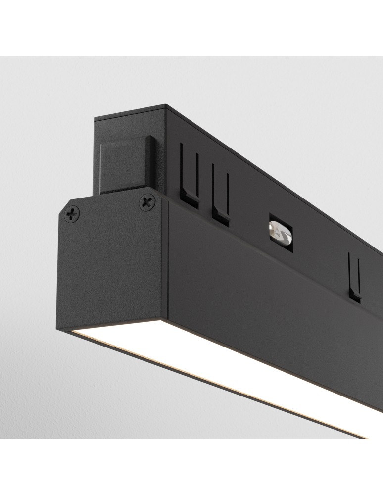 Magnetic rail lamps - Maytoni Basis EXILITY LED 12W 780lm 4000K Black TR030-2-12W4K-B Magnetic Rail Lamp. - product kolory-swiatla.pl 2