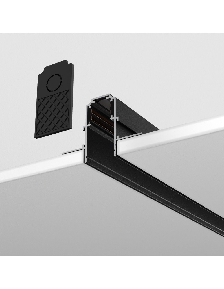 Magnetic rails - Maytoni Busbar trunkings Exility Recessed Black TRX034-422.12B - product kolory-swiatla.pl 3