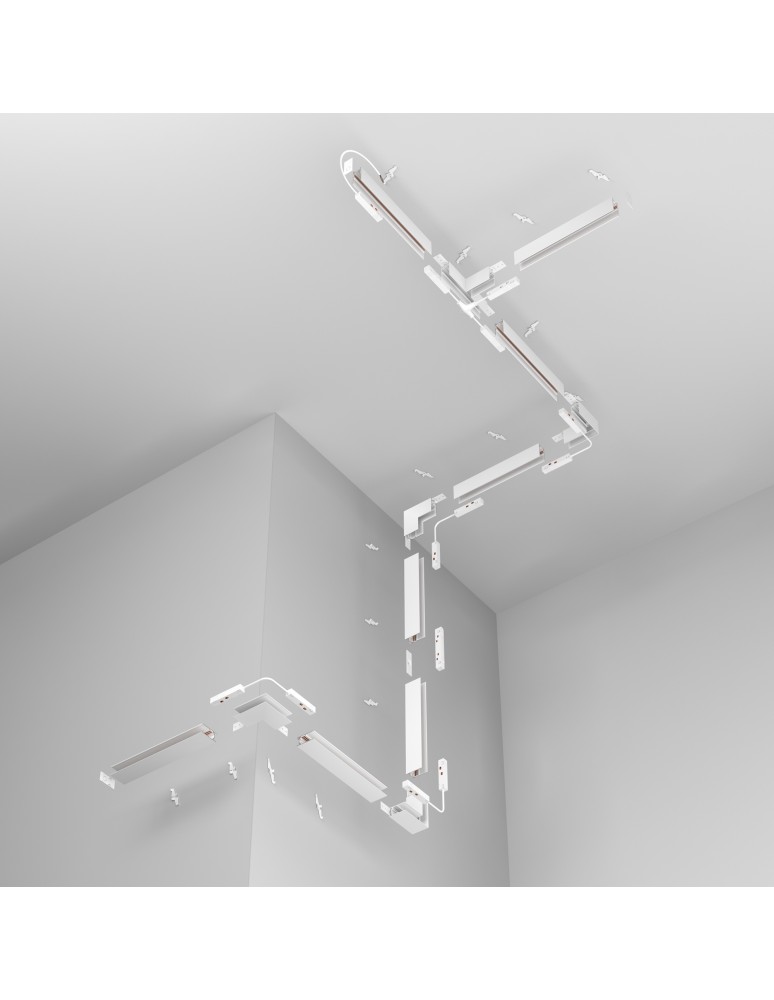 Magnetic rails - Maytoni Magnetic Rail EXILITY Surface-mounted/Suspended White TRX034-412W - product kolory-swiatla.pl 5