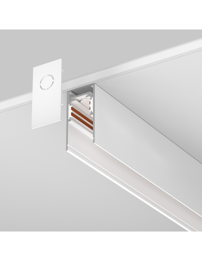 Magnetic rails - Maytoni Magnetic Rail EXILITY Surface-mounted/Suspended White TRX034-411W - product kolory-swiatla.pl 3