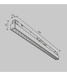 Magnetic rail lamps - Maytoni Points EXILITY LED 24W 1650lm White TR031-4-24WTW-DD-W Magnetic Rail Lamp. - product 6
