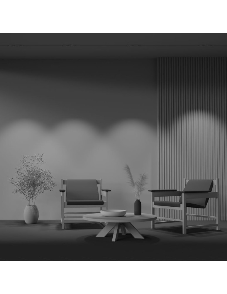 Magnetic rail lamps - Maytoni Points EXILITY LED Magnetic Rail Lamp 12W 900lm Black TR031-4-12W3K-S-DS-B - product kolory-swiatla.pl 5