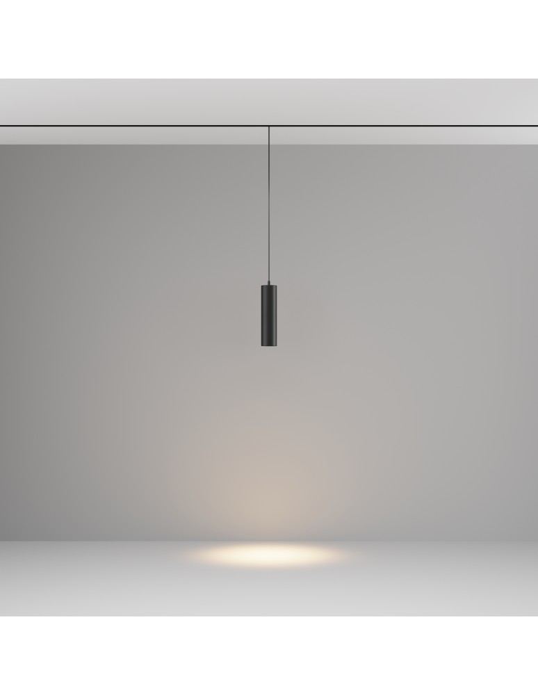 Magnetic rail lamps - Maytoni Focus LED Pendant lamp for magnetic rail EXILITY LED 12W 840lm 3000K Black TR041-2-12W3K-B - product kolory-swiatla.pl 4