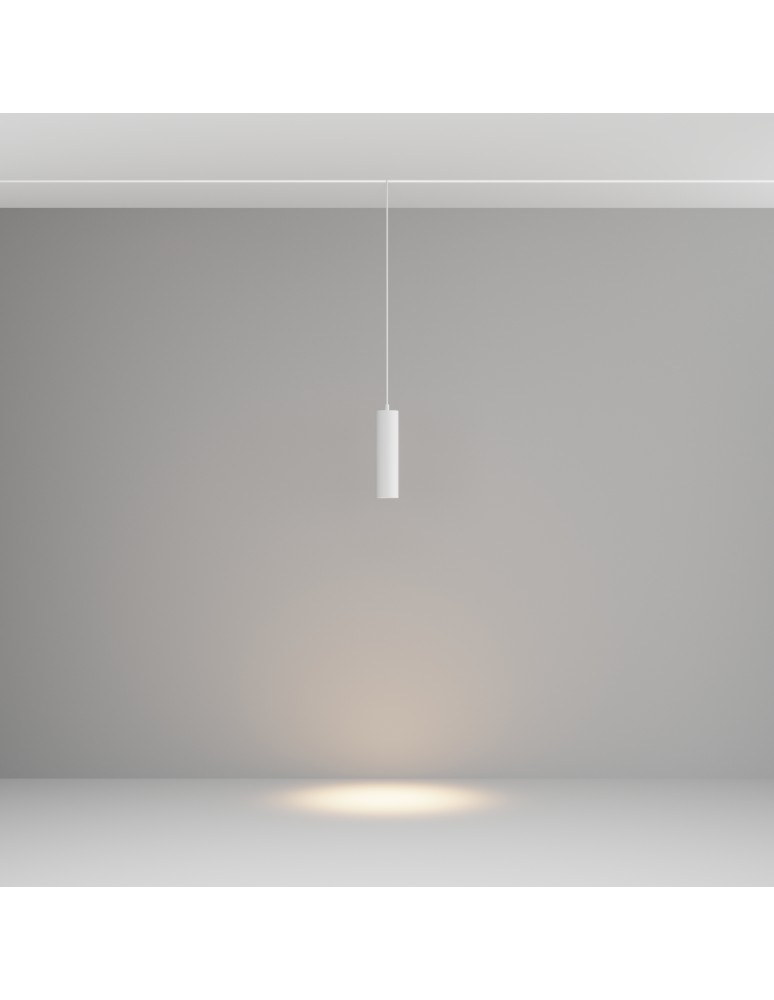 Magnetic rail lamps - Maytoni Focus LED Pendant lamp for magnetic rail EXILITY LED 12W 1040lm 3000K White TR041-2-12W3K-W - product kolory-swiatla.pl 3