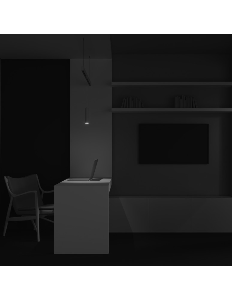 Magnetic rail lamps - Maytoni Focus LED Pendant lamp for magnetic rail EXILITY LED 12W 1040lm 3000K White TR041-2-12W3K-W - product kolory-swiatla.pl 6