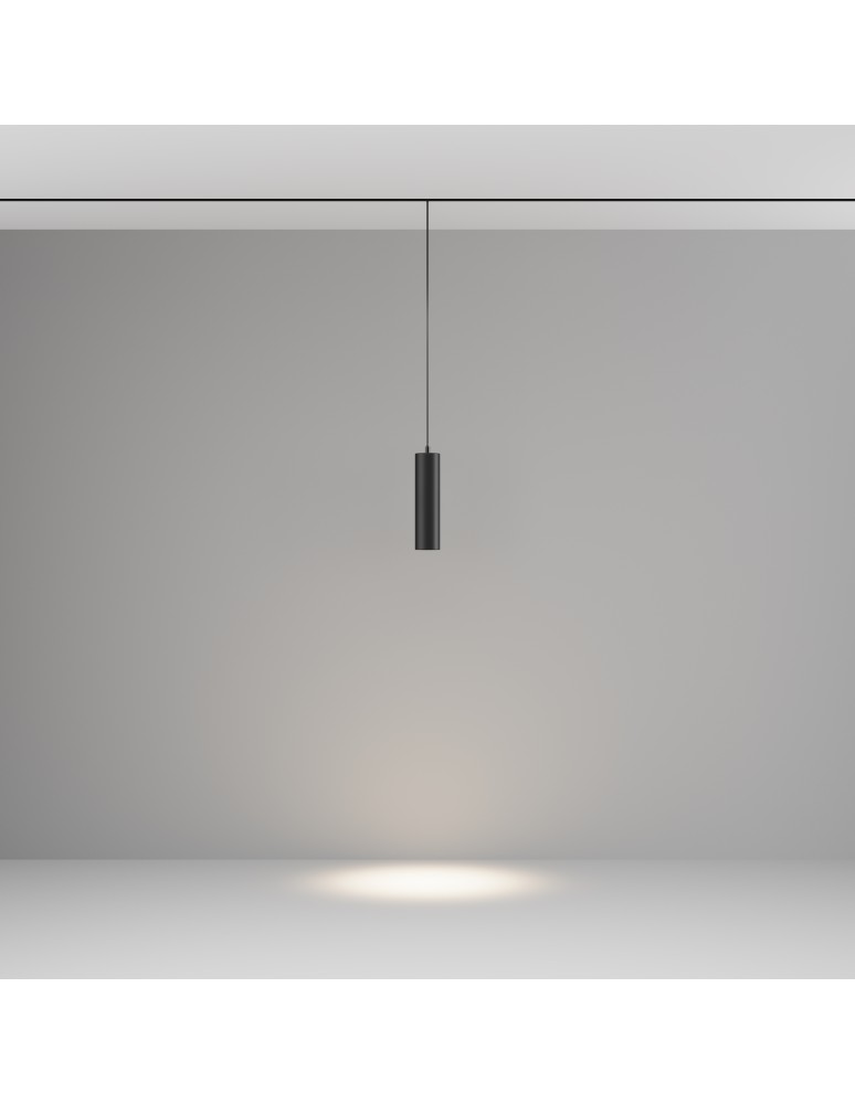 Magnetic rail lamps - Maytoni Focus LED Pendant lamp for magnetic rail EXILITY LED 12W 900lm 4000K Black TR041-2-12W4K-B - product kolory-swiatla.pl 4