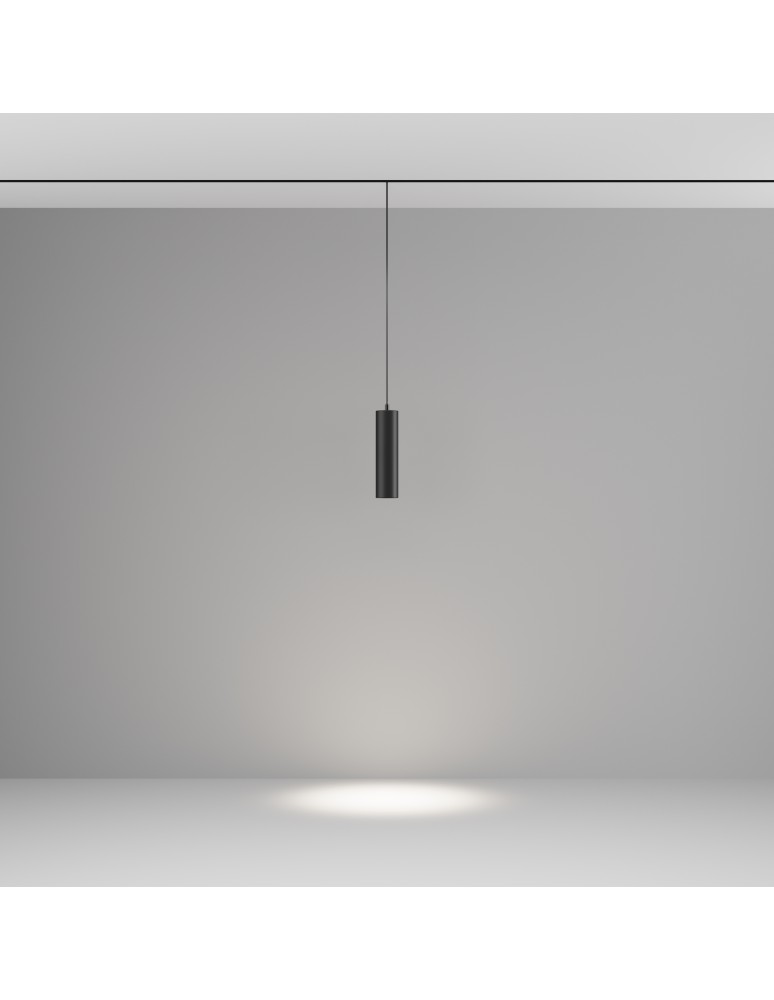 Magnetic rail lamps - Maytoni Focus LED Pendant lamp for magnetic rail EXILITY LED 12W 900lm Black TR041-4-12W3K-M-DS-B - product kolory-swiatla.pl 3