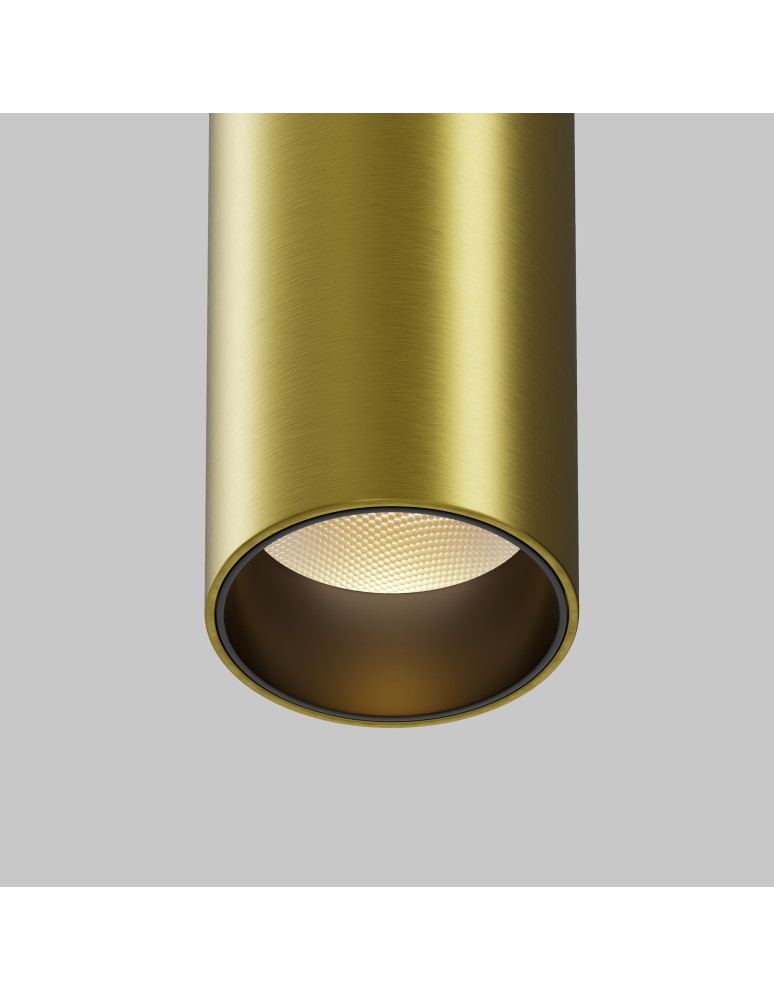 Magnetic rail lamps - Maytoni Focus LED Pendant lamp for magnetic rail EXILITY LED 12W 883lm 3000K Black and brass TR041-2-12W3K-BBS - product kolory-swiatla.pl 3