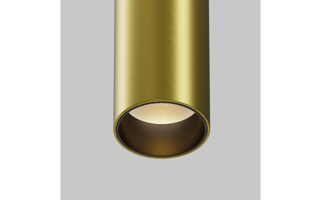 Maytoni Focus LED Lampa wisząca do szyny magnetycznej EXILITY LED 12W 883lm 3000K Black and brass TR041-2-12W3K-BBS