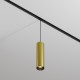 Maytoni Focus LED Lampa wisząca do szyny magnetycznej EXILITY LED 12W 883lm 3000K Black and brass TR041-2-12W3K-BBS