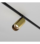 Magnetic rail lamps - Maytoni Focus LED EXILITY LED Magnetic Rail Lamp 12W 944lm Black and brass TR032-4-12W3K-M-DS-BBS - product 2