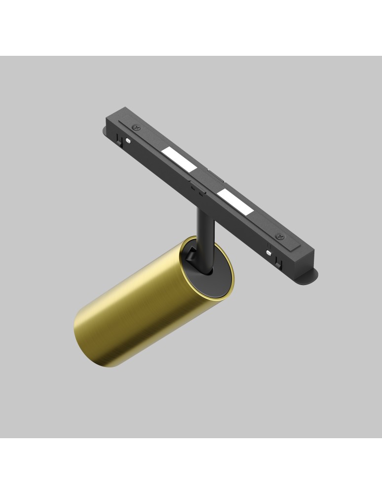 Magnetic rail lamps - Maytoni Focus LED EXILITY LED Magnetic Rail Lamp 12W 944lm Black and brass TR032-4-12W3K-M-DS-BBS - product kolory-swiatla.pl 3
