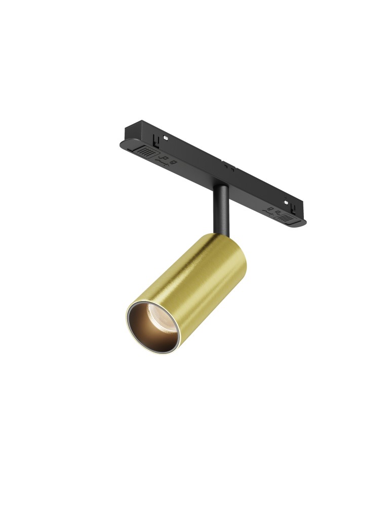 Magnetic rail lamps - Maytoni Focus LED Magnetic Rail Light EXILITY LED 5W 377lm 3000K Black and brass TR032-2-5W3K-M-BBS - product kolory-swiatla.pl 1