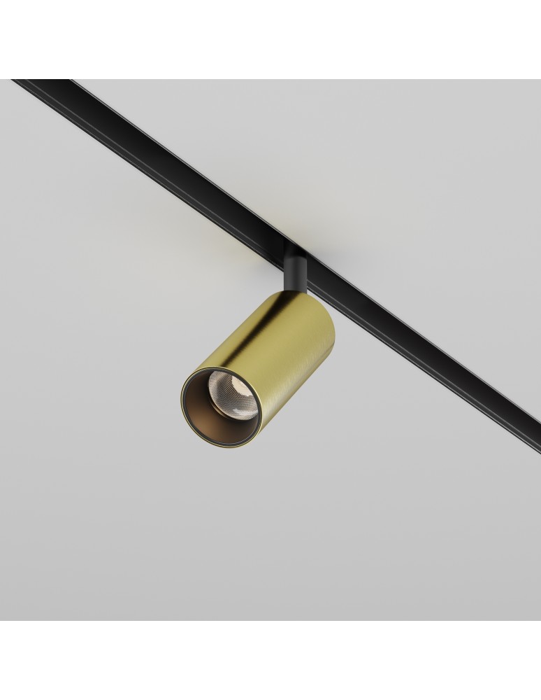 Magnetic rail lamps - Maytoni Focus LED Magnetic Rail Light EXILITY LED 5W 377lm 3000K Black and brass TR032-2-5W3K-M-BBS - product kolory-swiatla.pl 4