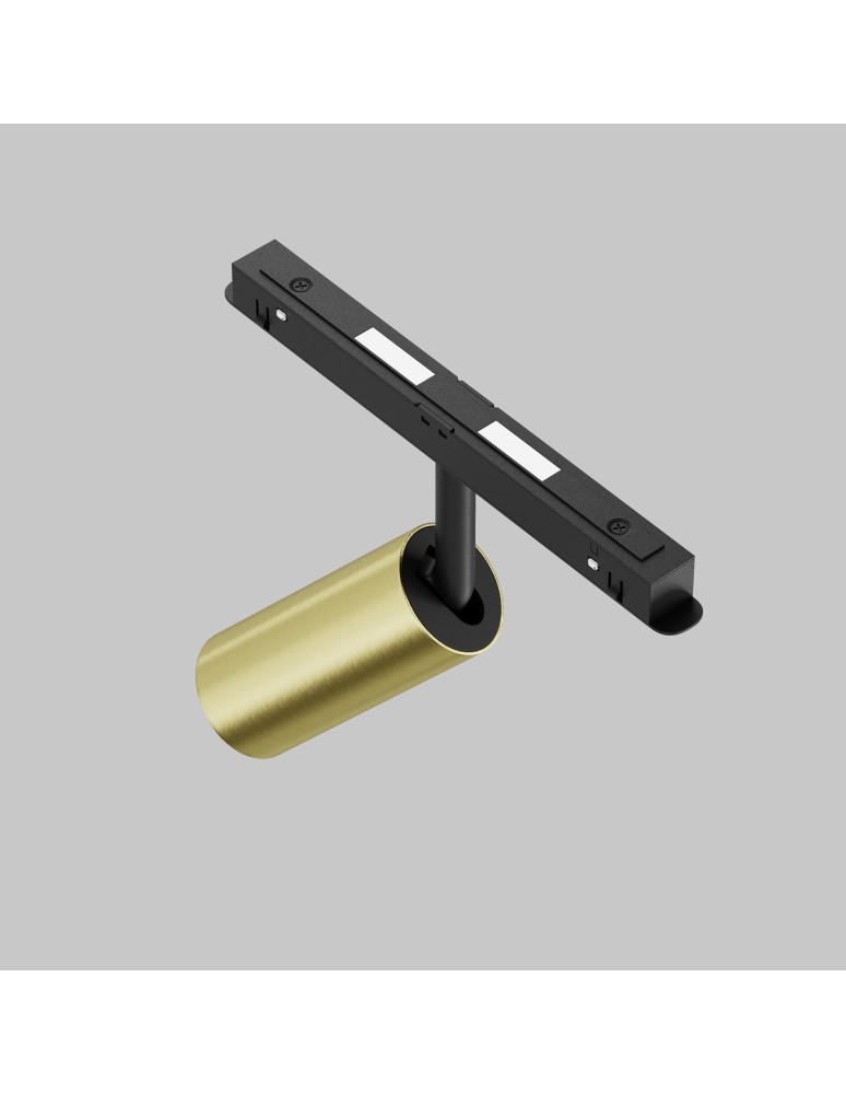 Magnetic rail lamps - Maytoni Focus LED Magnetic Rail Light EXILITY LED 5W 377lm 3000K Black and brass TR032-2-5W3K-M-BBS - product kolory-swiatla.pl 5