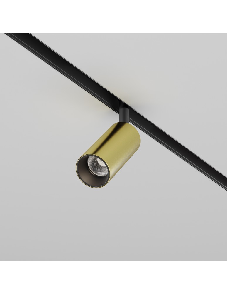 Magnetic rail lamps - Maytoni Focus LED Magnetic Rail Light EXILITY LED 5W 376lm Black and brass TR032-4-5W3K-M-DS-BBS - product kolory-swiatla.pl 4